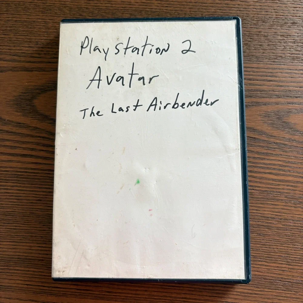 THQ Avatar The Last Airbender Video Game PS2‎ Good Condition No Cover